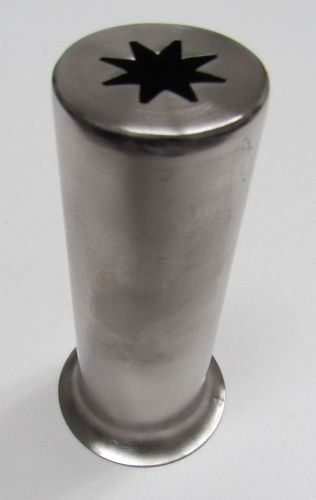 Uniworld | UCM-NZ2 | Stainless Steel Churro Nozzle Adapter For Plain Churros