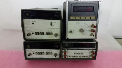 LOT of (2)HP 5303B 525MHz counters &amp; (1) HP 3469B and (1) HP 34702A multimeters
