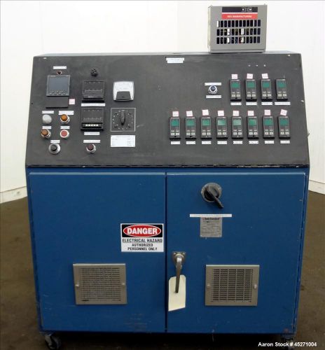 Used- Davis Standard Control Panel consisting of (3) barrel zones, (1) feed sect