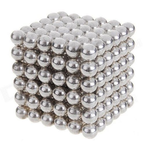 4.7~5mm Neodymium NIB Magnet Spheres with Steel Case - Silver (216PCS)