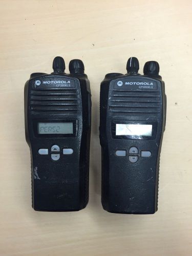 Motorola CP200XLS AAH50RDF9AA5AN, UHF 438-470, 4W Portable
