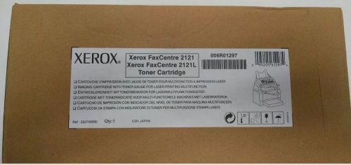 NEW - XEROX 006R01297 BLACK TONER CARTRIDGE FOR FAXCENTRE 2121