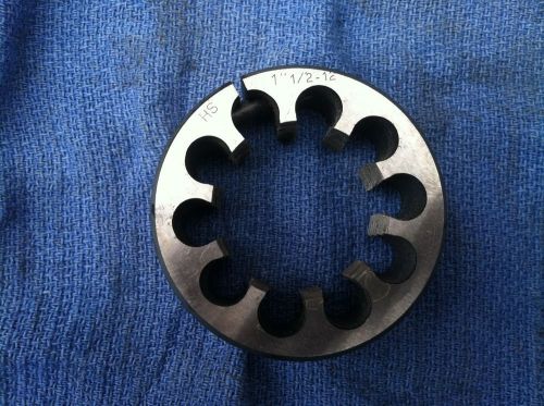 1 1/2&#034; x 12 Threading Die, Very Sharp Tool!!  Split Die