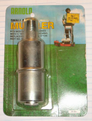 Small Engine Muffler 1/2&#034; NPT Male Silencer Arnold M-108 Mower Briggs &amp; Stratton