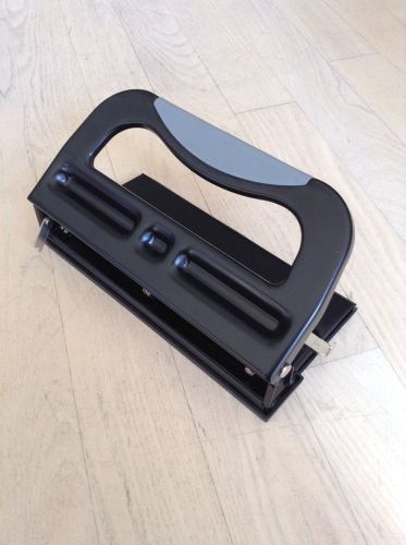 Heavy Duty Adjustable 3-Hole Punch - Up To 30 Sheets