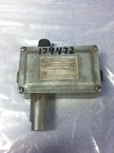 USED UNITED ELECTRIC 9725-B030 TYPE H5 PRESSURE SWITCH