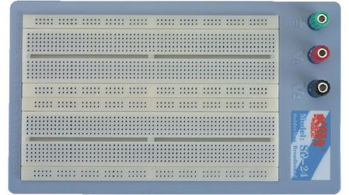 Solderless proto board with 4 bus strips and 1680 holes (sd24n) for sale
