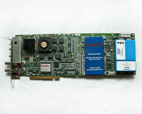 Gage cs8500 compuscope 8500/pci digitizer card for pci bus ultra-fast,cp500 emb for sale