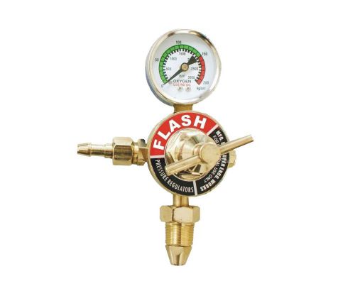 Flash oxygen regulator single gauge cutting torch oxygen regulator portable size for sale