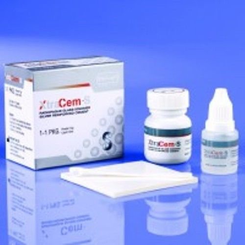 MEDICEPT  Xtracem S Glass Ionomer Silver Reinforced Cement  Free Shipping