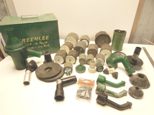 Greenlee 690 fish tape accessory kit cable blowing