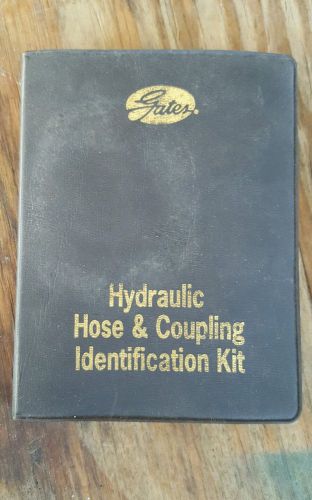 Gates hydraulic hose &amp; fitting identification kit for sale