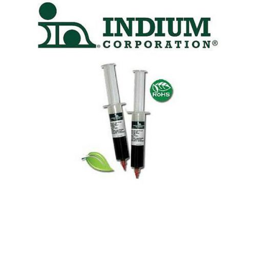 INDIUM TACFLUX 025 - WATER SOLUBLE FLUX - 10CC SYRINGE .. QTY 12