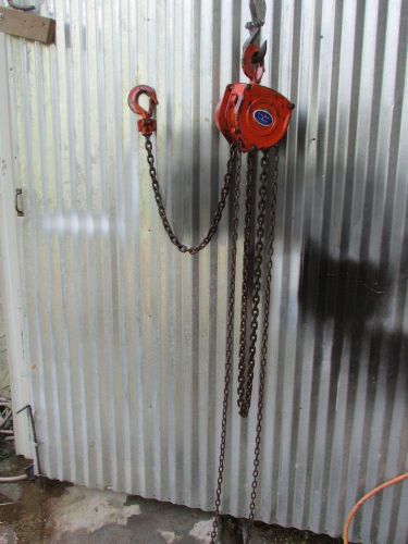 Chain hoist 2 ton 12&#039; lift for sale