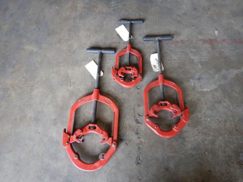 3 NEW Reed Hinged Pipe Cutter H-4, H-6, H-8 2&#034;-4&#034;, 4&#034;-6&#034;, 6&#034;-8&#034; NEW