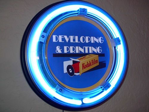 *** Kodak Darkroom Photo Photographer Developing Man Cave Neon Advertising Sign