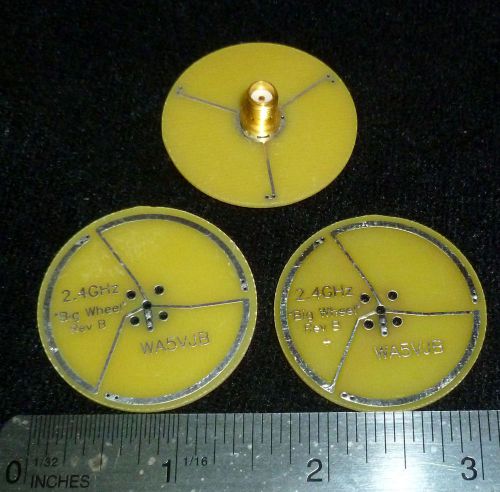 2.4 GHz wheel UHF antenna