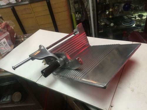 HOBART MODEL 1712 MEAT SLICER TRAY WITH WEIGHTED PRESS