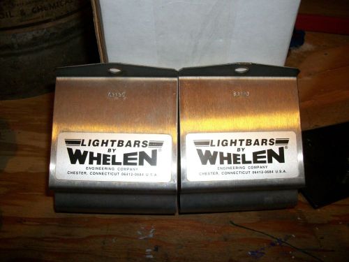 1} Pair of Whelen Lightbar Mounting Brackets # 63190, Crown Vic,P-71,used