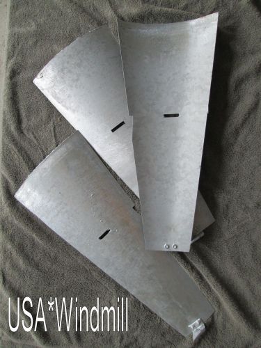 Aermotor windmill sails for 8ft a702, a602 &amp; a502 models, a100 w/ tie, set of 3 for sale