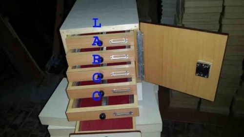 Slide box cabinet for 1000 slides labgo kl20 for sale