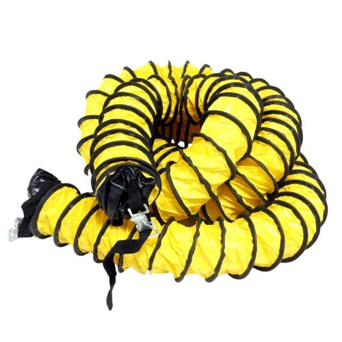 Rubber-cal 845605000000  &#034;air ventilator yellow&#034; ventilation duct hose (fully st for sale