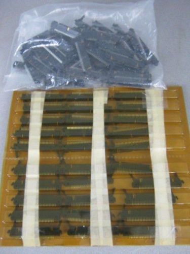 Lot of 63 Amp-Latch 50-Pin Electrical Connector Header Assembly P/N 1-102156-0
