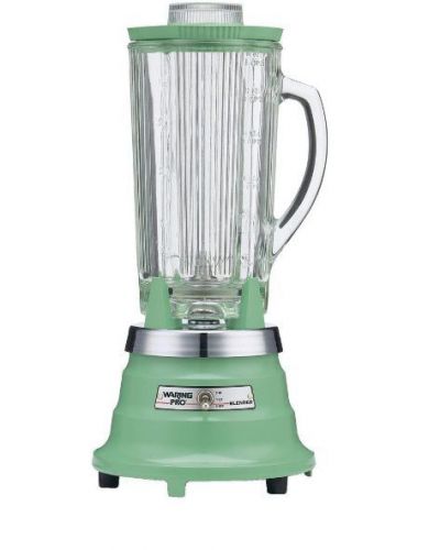 Waring pro professional food and beverage blender and juicer retro in green for sale