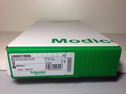 Electric Modicon Quantum Ethernet DIO network module - RJ45 - 10/10  140NOC78000