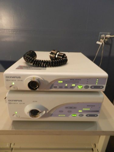 Olympus Evis Excera CV160 Processor with MAJ-843 Pigtail &amp; CLV 160 Light Source