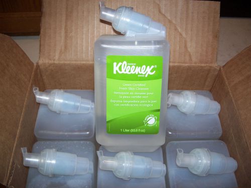 6 Kimberly Clark Kleenex Hand Foam Soap Skin Cleanser 91565 Green certified