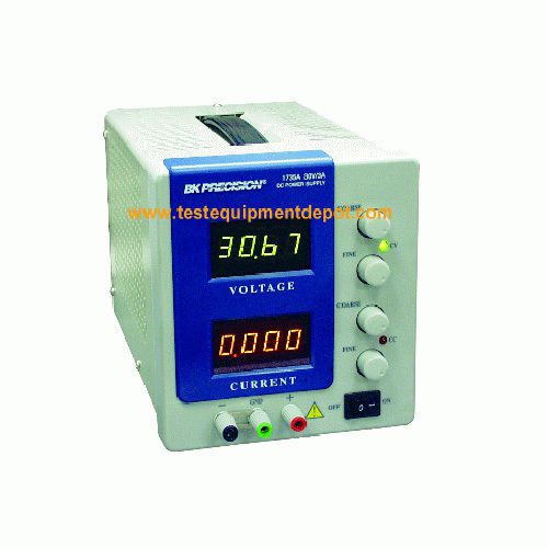 Bk precision 1735a 4 digit display dc power supply (0-30v 0-3a) (220v) for sale