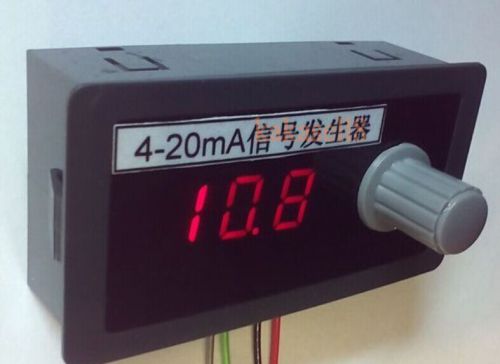 Dc 12v 24v 4-20ma signal source signal generator constant current source 0.01ma for sale