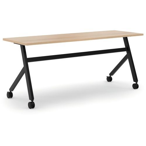 Basyx by hon wheat laminate multipurpose table bmpt7224xw for sale