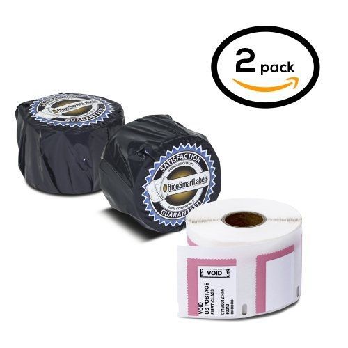 Dymo Compatible 30915 - 1-5/8&#034; x 1-1/4&#034; Internet Postage Stamps Labels (2 Rolls
