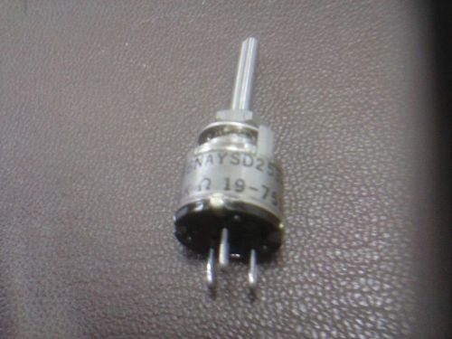 Lot of (5) RV6NAYSD253A Clarostat 25K ohm Linear Taper Pot 19-7517