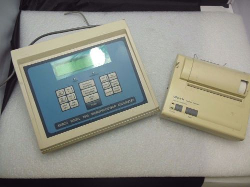 AMBCO 2500 MICROPROCESSOR  AUDIOMETER SYSTEM