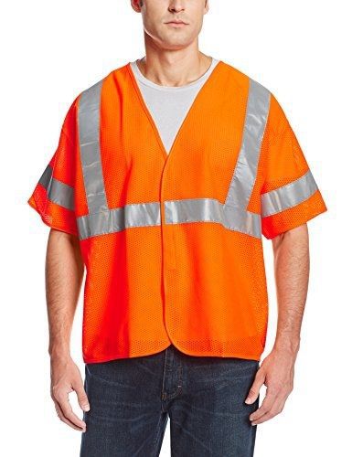 Jackson safety ansi class 3 mesh standard style polyester safety vest with for sale