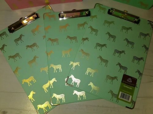 Target dollar one spot planner clipboard rare gold zebra