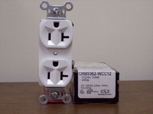 9 PASS SEYMOUR DUPLEX RECEPTACLES # 5362-W