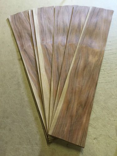 Wood Veneer Rosewood 5x30 22Pcs Total Raw Veneer  &#034;EXOTIC&#034; RW4 6-15-16