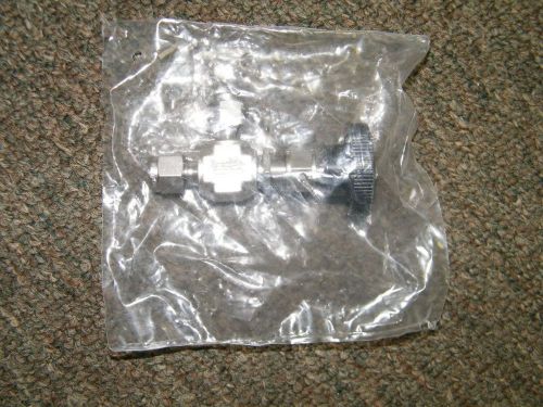 swagelok stainless steel needle valve ss-1rs4-a 5000 psi