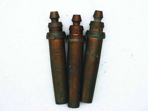 Airco style 35 cutting torch tip no. 4-4 lot of 3 for sale