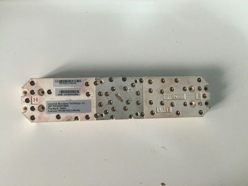 Universal Microwave Technology ED-5022 E-Band diplexer WR-42  18GHz
