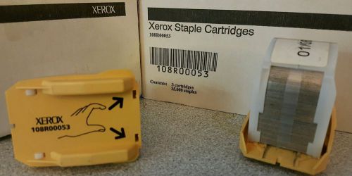 108R00053 OEM XEROX Staple Cartridges - 3 pack - 15,000 staples, NiB