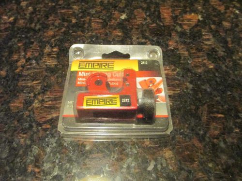 EMPIRE LEVEL MINI TUBING CUTTER 2812 1/8&#034; to 7/8&#034;  A29