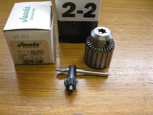 New 7ba 0-1/4&#034; cap 3/8-24 mount jacobs plain bearing medium duty drill chuck 2-2 for sale