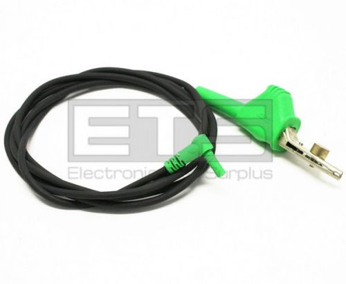 Westek Angled ABN Alligator Bed Of Nails Test Clip Cable Green