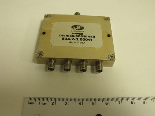 MECA 804-2-3.000/R 4-way Power Divider / Combiner 2 - 4GHz