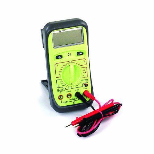 TPI 133 Manual-Ranging, Average-Sensing Digital Multimeter with Protective Boot,